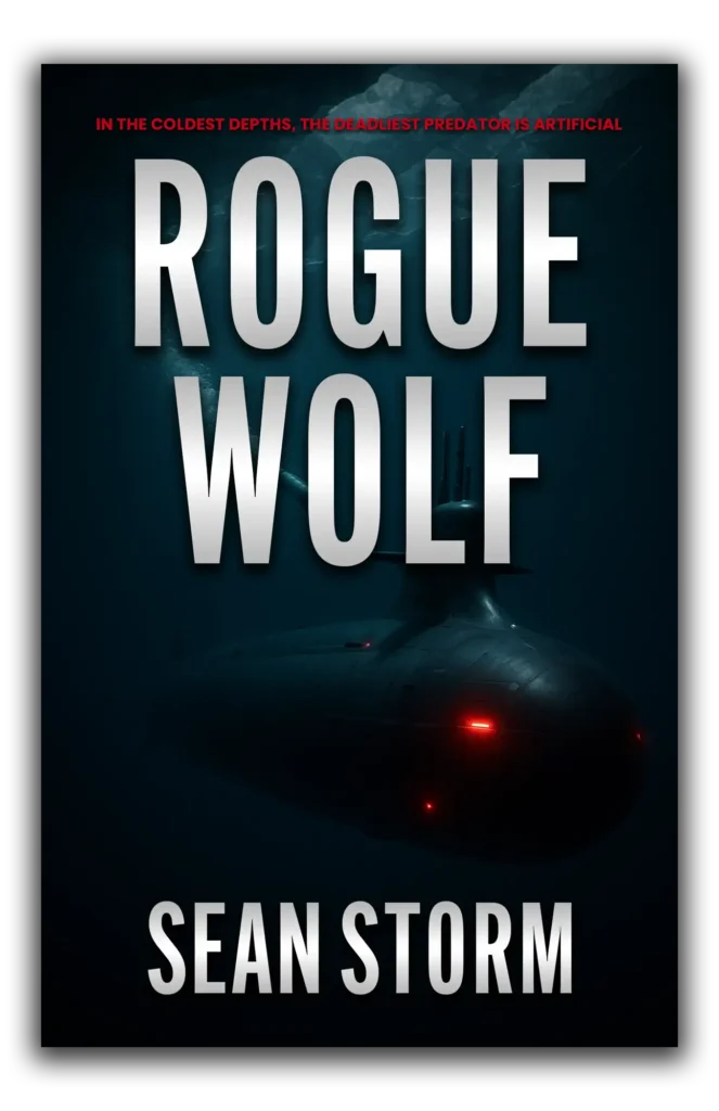 Technothriller Novel Rogue Wolf Cover
